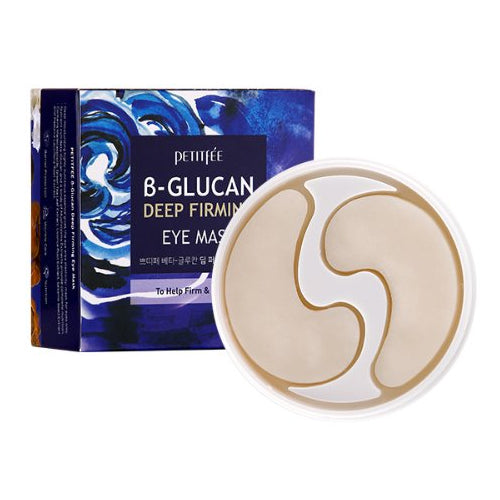Petitfee PETITFEE β-Glucan Deep Firming Eye Mask 60ea - anti-aging - front bottle shot