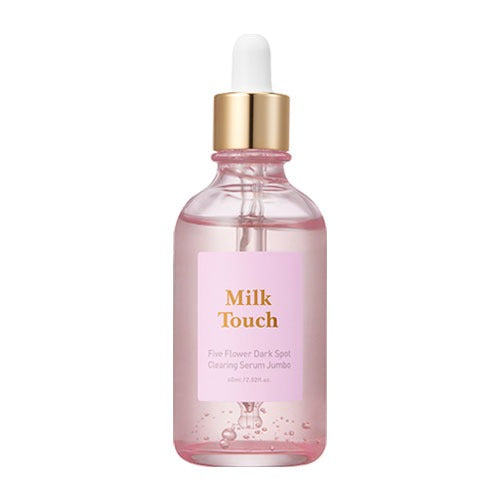 Milk Touch Milk Touch Five Flower Dark Spot Clearing Serum Jumbo 60ml - hydrating - front bottle shot