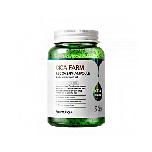 Farmstay Farmstay Cica Farm Recovery Ampoule 250ml - hydrating - front bottle shot