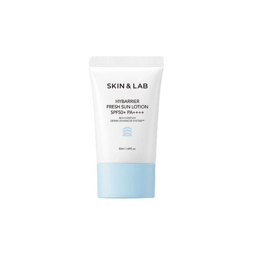 SKIN&LAB SKIN&LAB Hybarrier Fresh Sun Lotion 50ml SPF50+ PA++++ - hydrating - front bottle shot