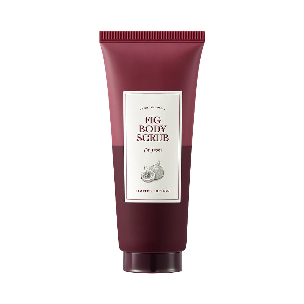 I'm from I'm from Fig Body Scrub 200ml - exfoliating - front bottle shot