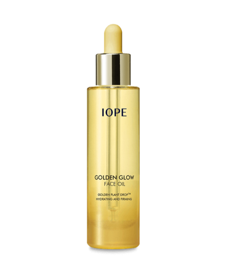 IOPE IOPE Golden Glow Face Oil 40ml - brightening - front bottle shot