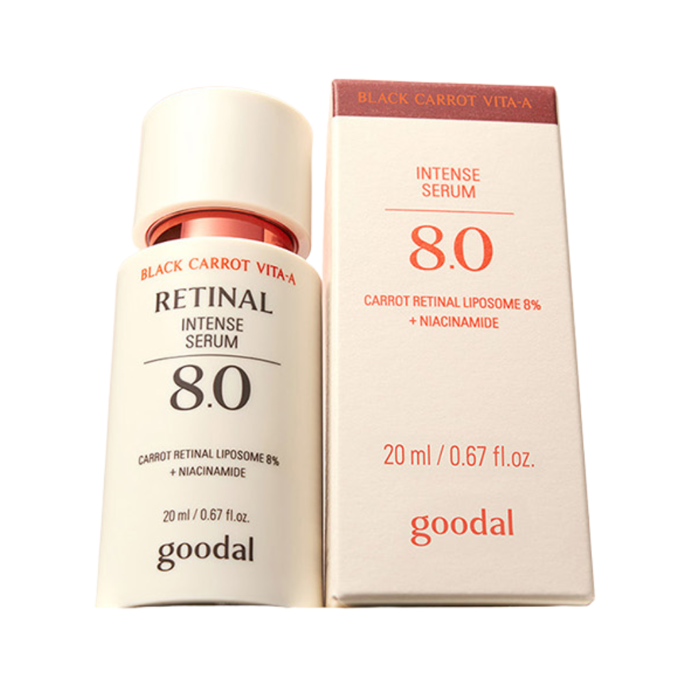 goodal goodal Black Carrot Vita A Retinal Intense Blemish Serum 8.0 20ml - brightening - front bottle shot