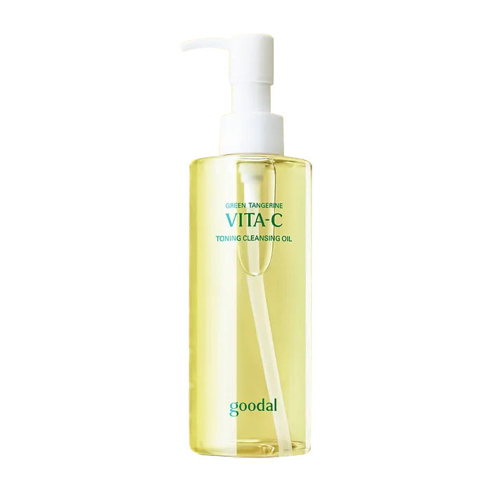 goodal goodal Green Tangerine Vita C Toning Cleansing Oil 200ml - brightening - front bottle shot