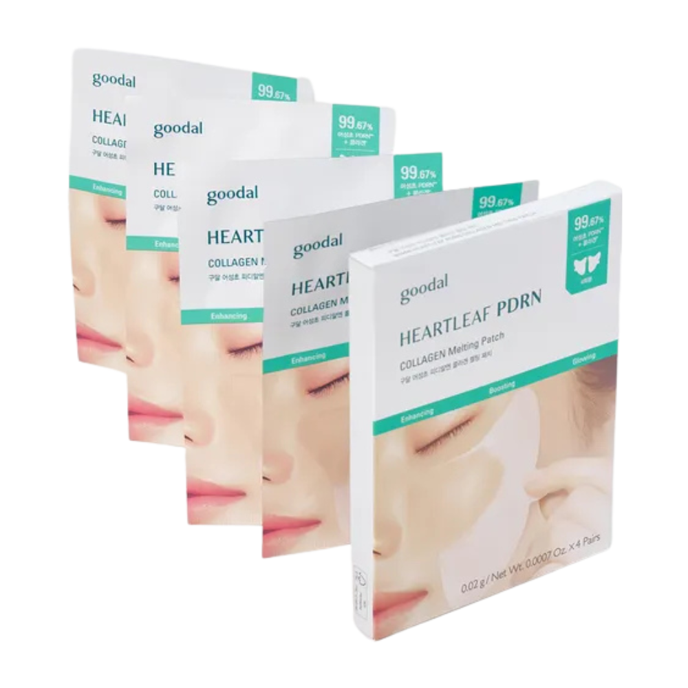 goodal goodal Heartleaf PDRN Collagen Melting Patch (4 Patches) - hydrating - front bottle shot