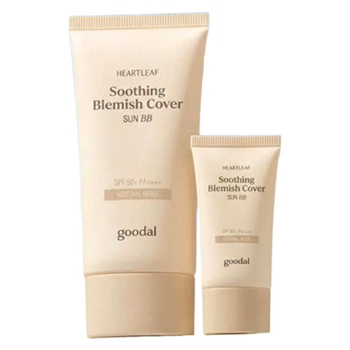 goodal goodal Heartleaf Soothing Blemish Cover Sun BB (50ml + 25ml Special Set) - hydrating - front bottle shot