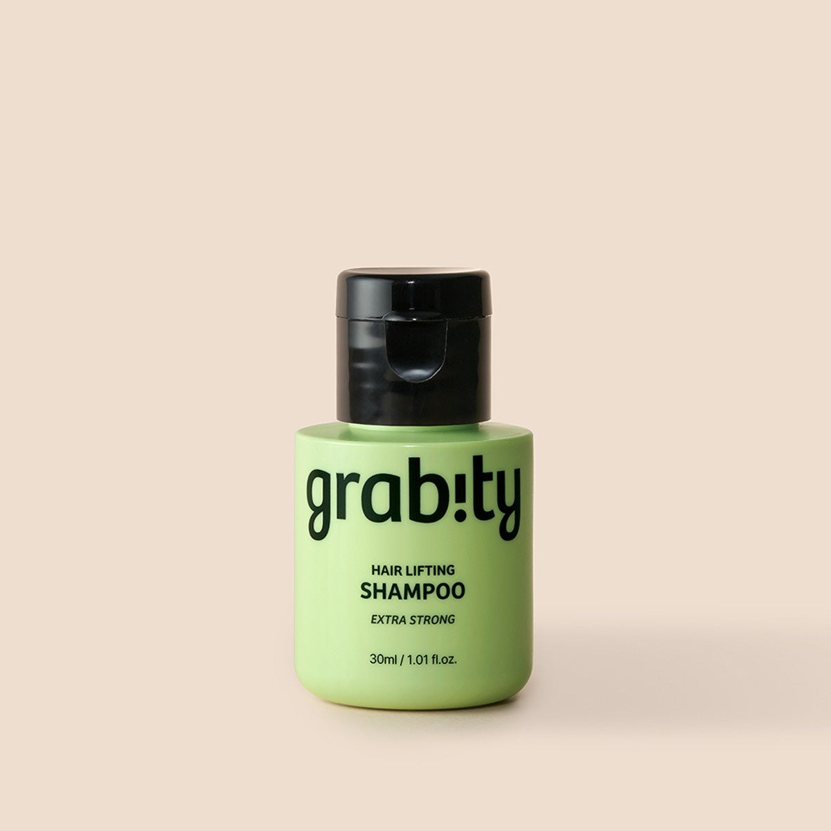 grabity grabity Hair Lifting Shampoo Extra Strong Mini 30ml - anti-aging - front bottle shot