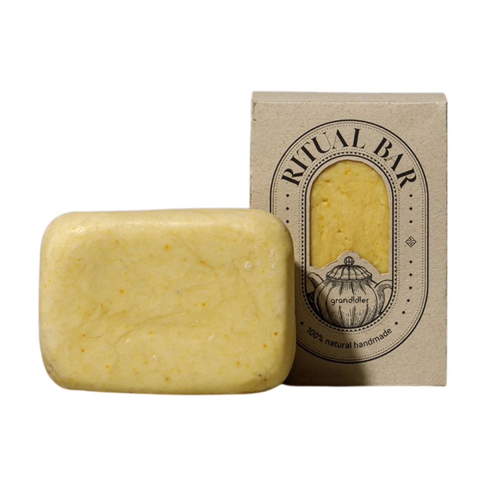 grandidier grandidier Dazzling Black Tea Ritual Bar A01. Pure Chamomile - hydrating - front bottle shot