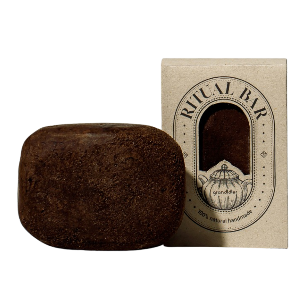 grandidier grandidier Dazzling Black Tea Ritual Bar A02. Rich Black Bean - hydrating - front bottle shot