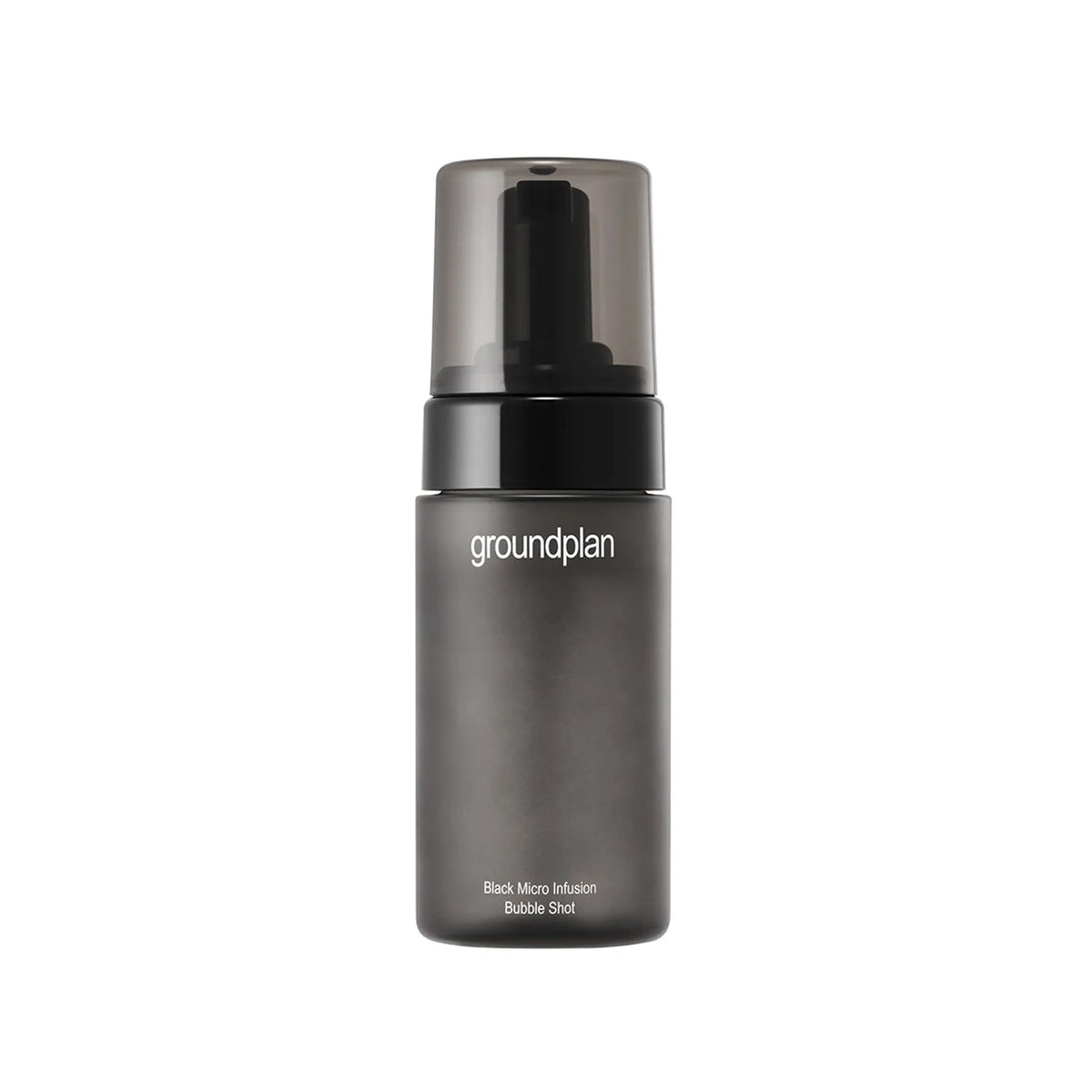 groundplan groundplan Black Micro Infusion Bubble Shot 115ml - soothing - front bottle shot