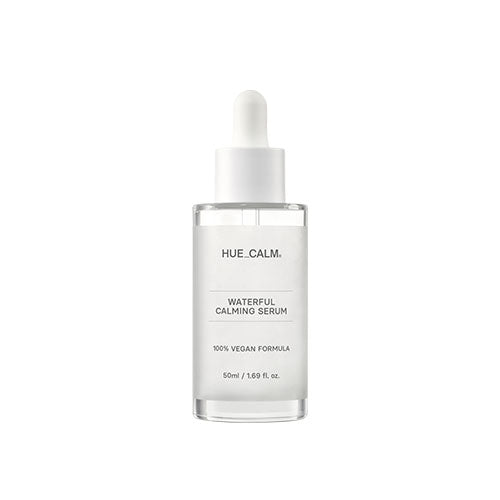 HUECALM HUECALM Waterful Calming Serum 50ml (VEGAN) - hydrating - front bottle shot