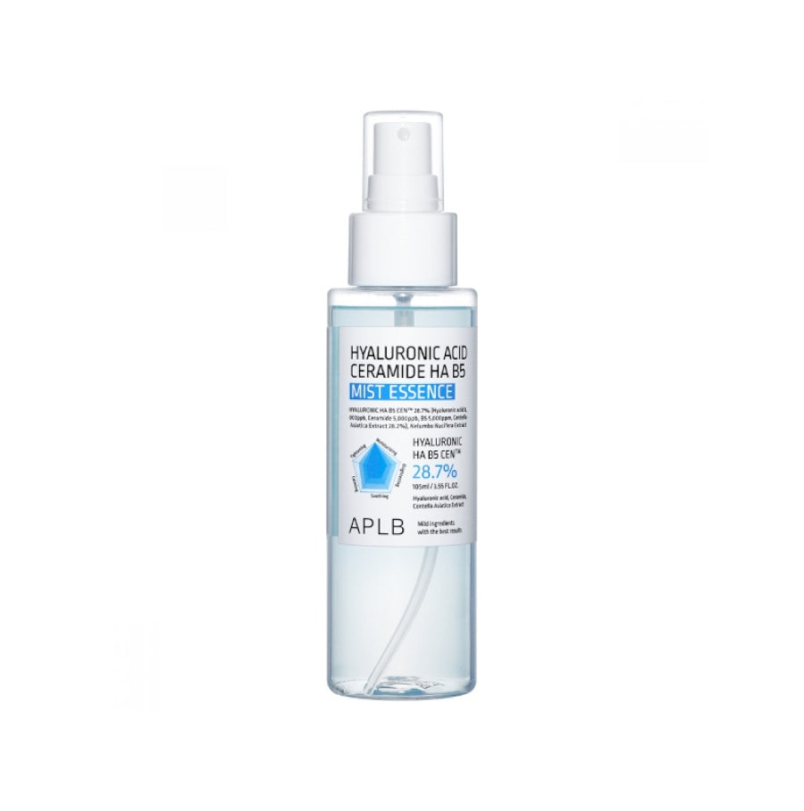 APLB APLB Hyaluronic Acid Ceramide HA B5 Mist Essence 105ml - soothing - front bottle shot