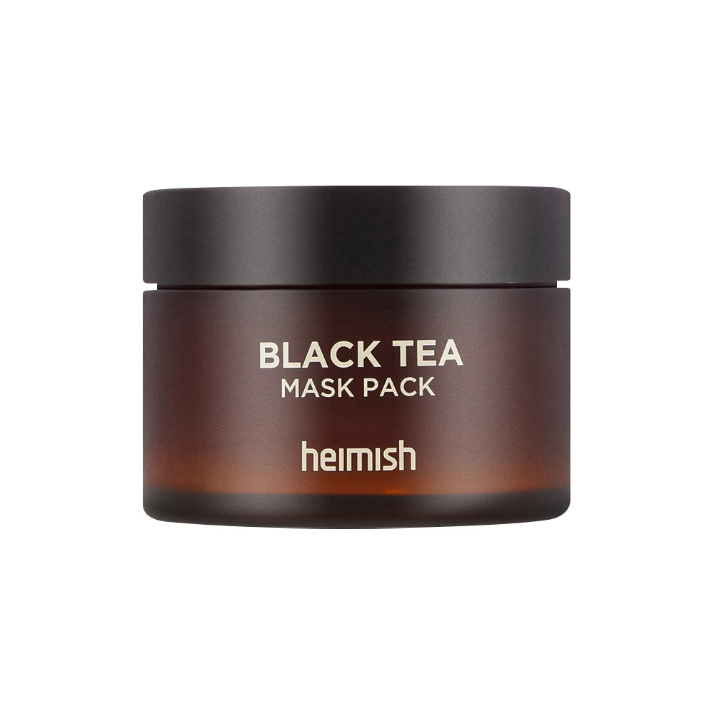 heimish heimish Black Tea Mask Pack 110ml - hydrating - front bottle shot