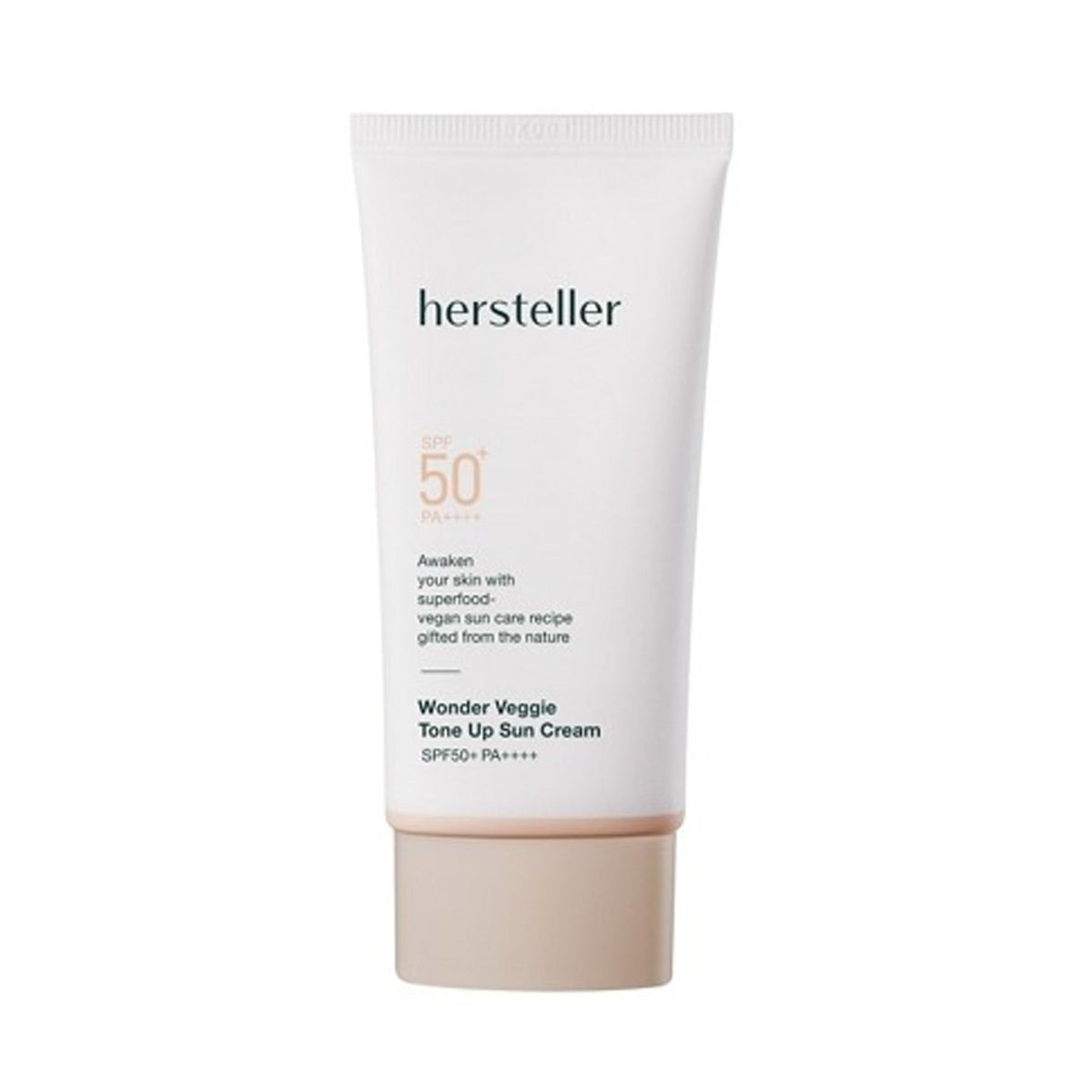 hersteller hersteller Wonder Veggie Tone-Up Sunscreen SPF50+ PA++++ 50ml - brightening - front bottle shot