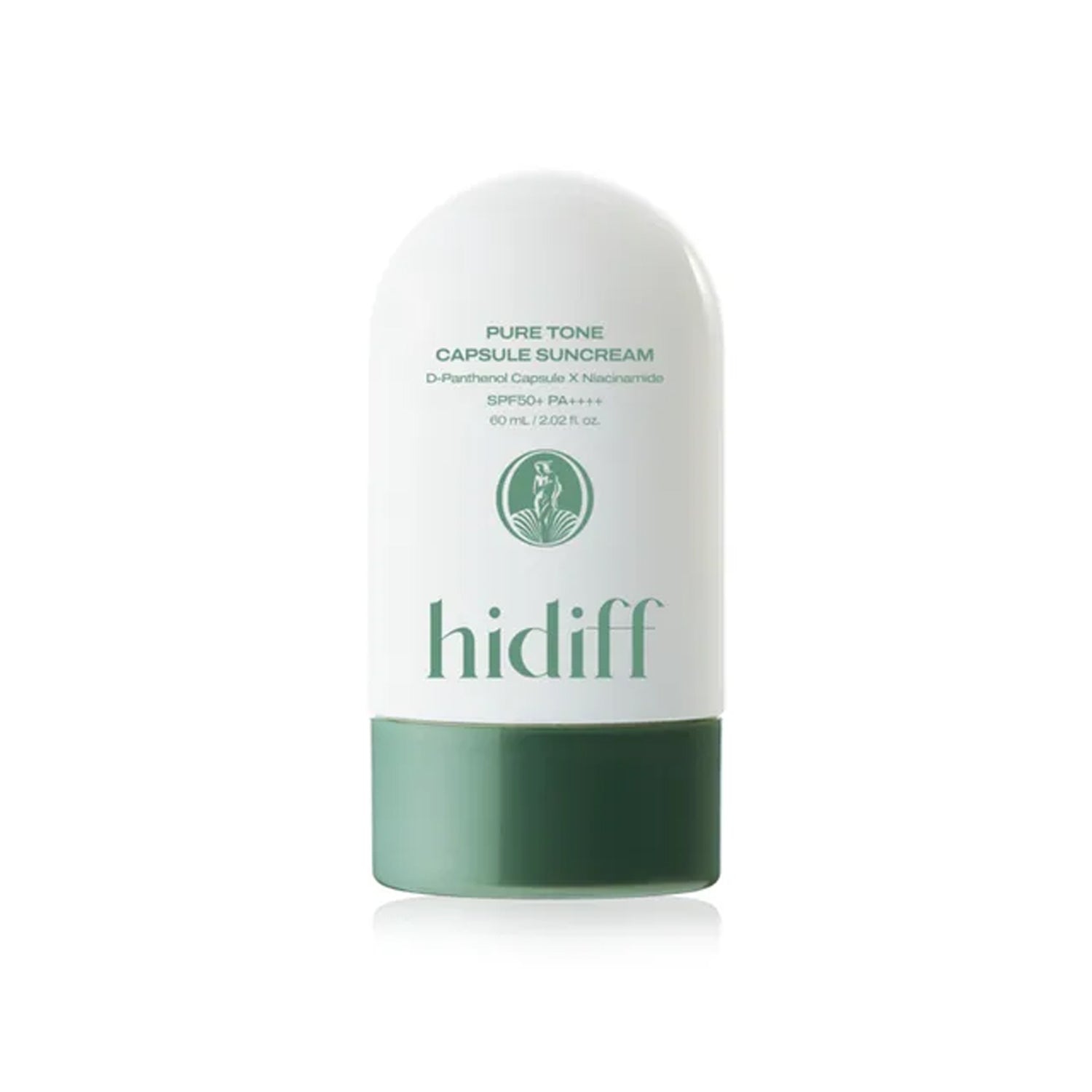 hidiff hidiff Pure Tone Capsule Suncream 65ml - sun protection - front bottle shot