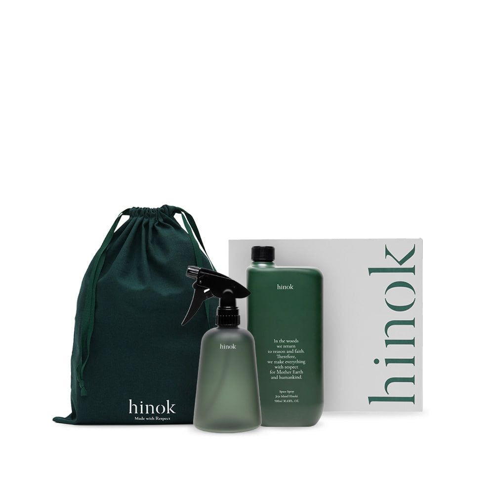 hinok hinok Space Spray Gift Set - daily care - front bottle shot