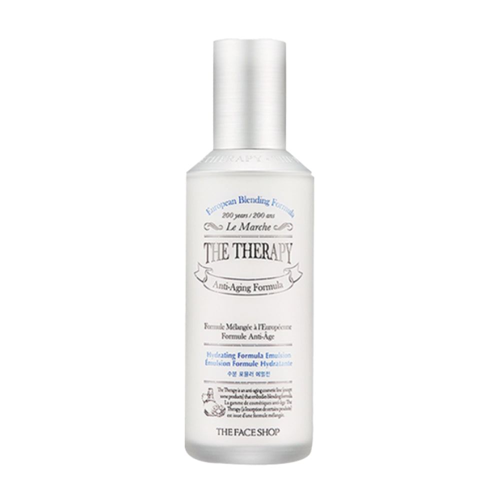 THE FACE SHOP THE FACE SHOP The Therapy Hydrating Formula Emulsion 130ml - hydrating - front bottle shot