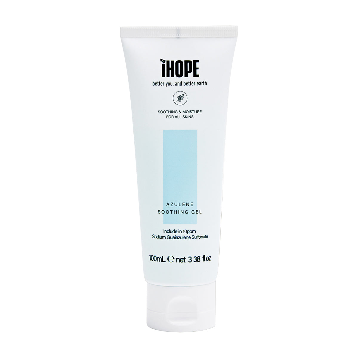 iHOPE iHOPE Azulene Soothing Gel 100ml - soothing - front bottle shot