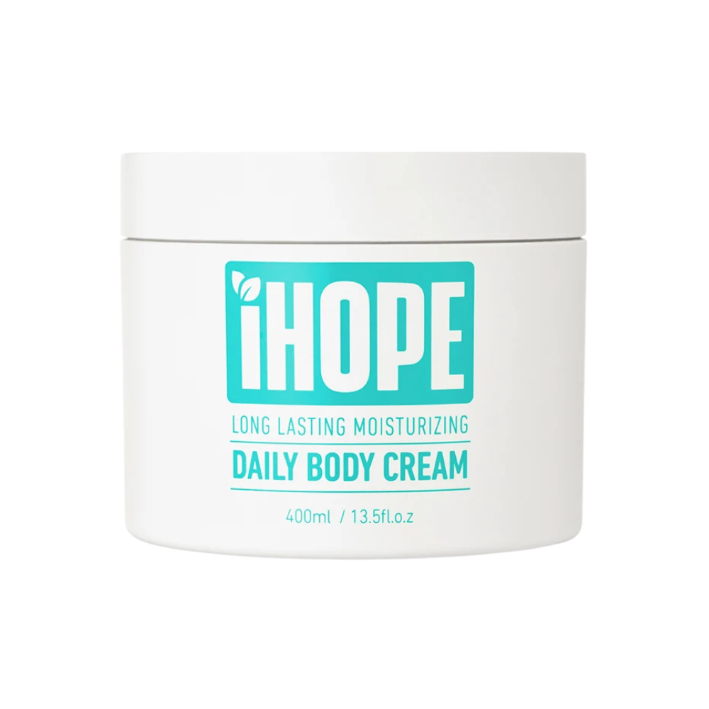 iHOPE iHOPE Daily Body Cream 400ml - hydrating - front bottle shot