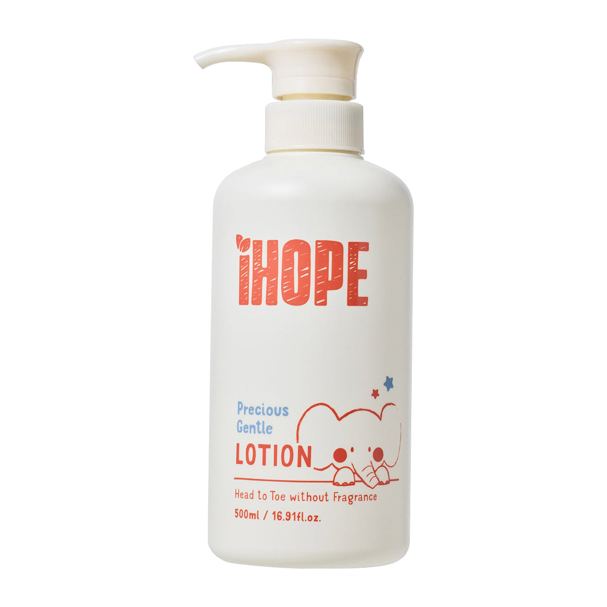 iHOPE iHOPE Precious Newborn Gentle Lotion 500ml - nourishing - front bottle shot