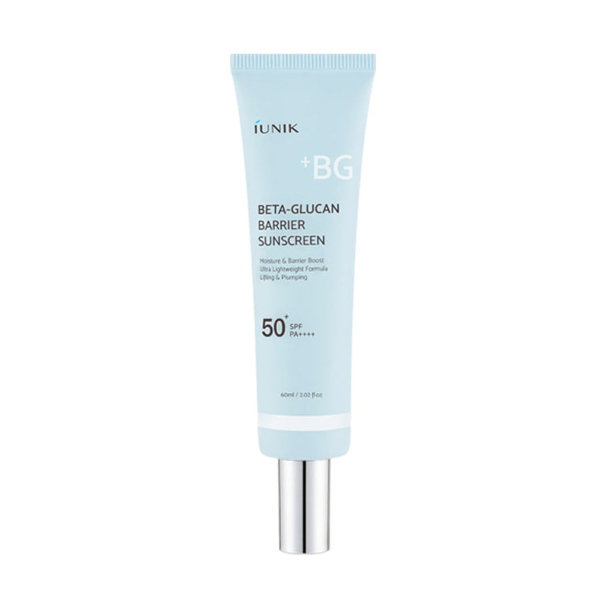 iUNIK iUNIK Beta-Glucan Barrier Sunscreen 60ml - hydrating - front bottle shot