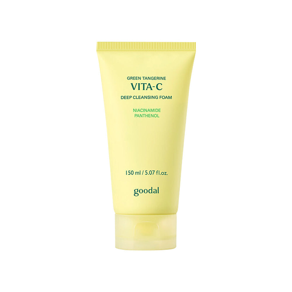 goodal goodal Green Tangerine Vita C Cleansing Foam 150ml - hydrating - front bottle shot