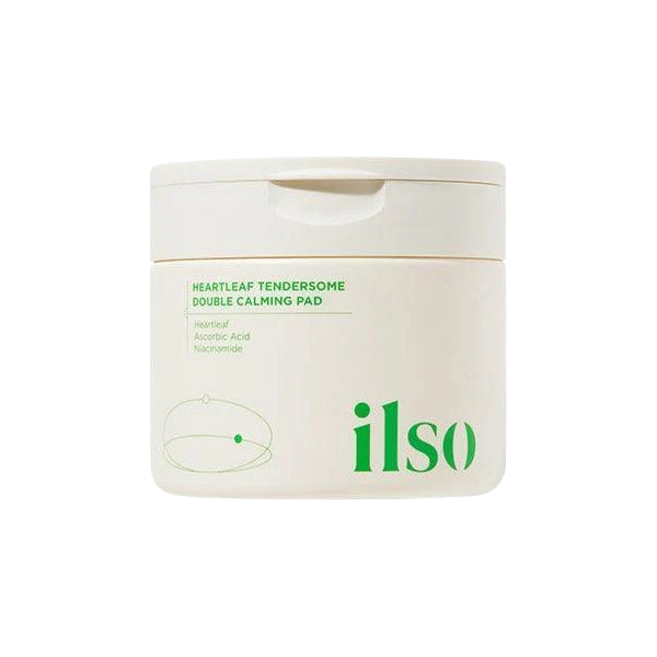ilso ilso Heartleaf Tendersome Double Calming Pad 320g 60pads - hydrating - front bottle shot