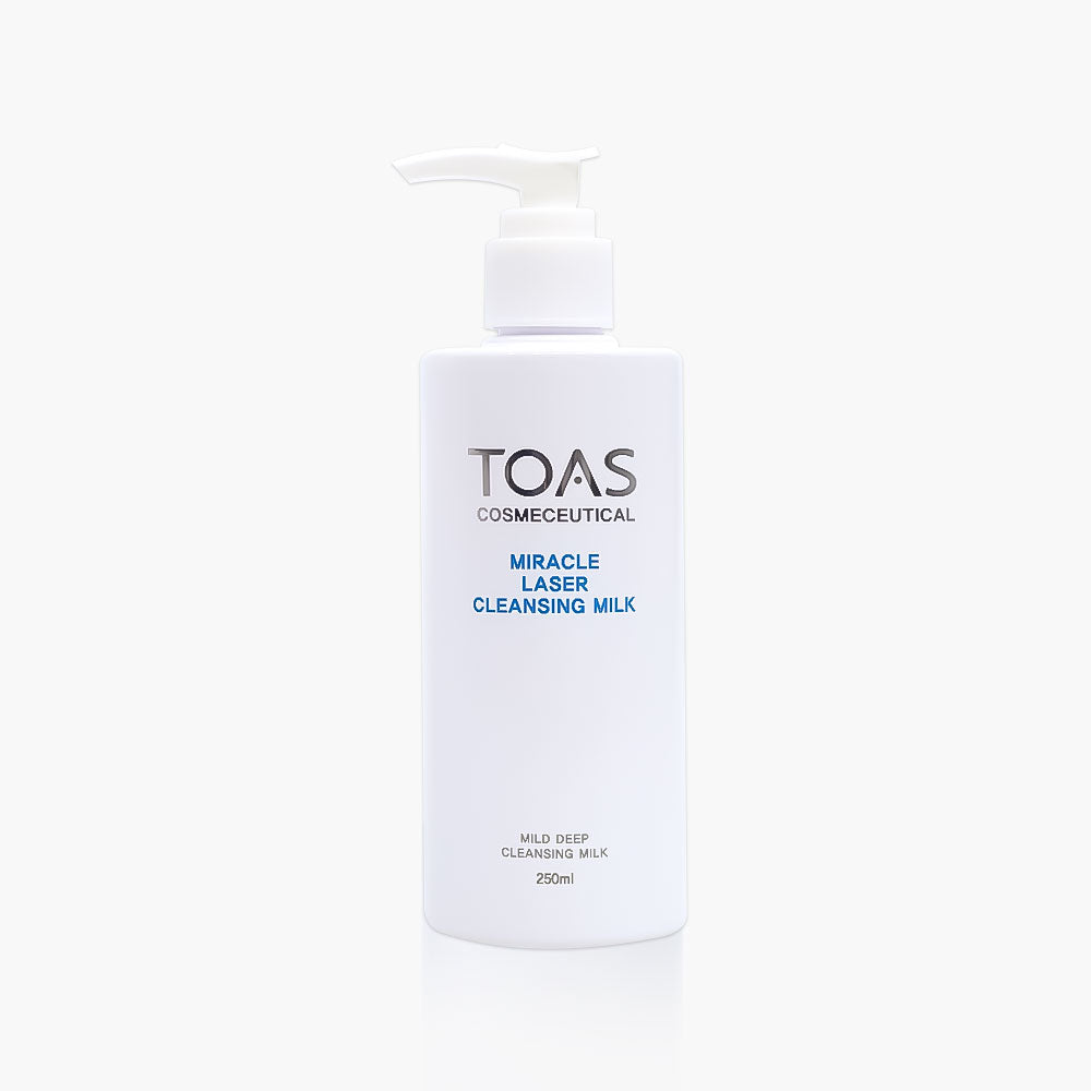 TOAS TOAS Miracle Laser Cleansing Milk 250ml - cleansing - front bottle shot