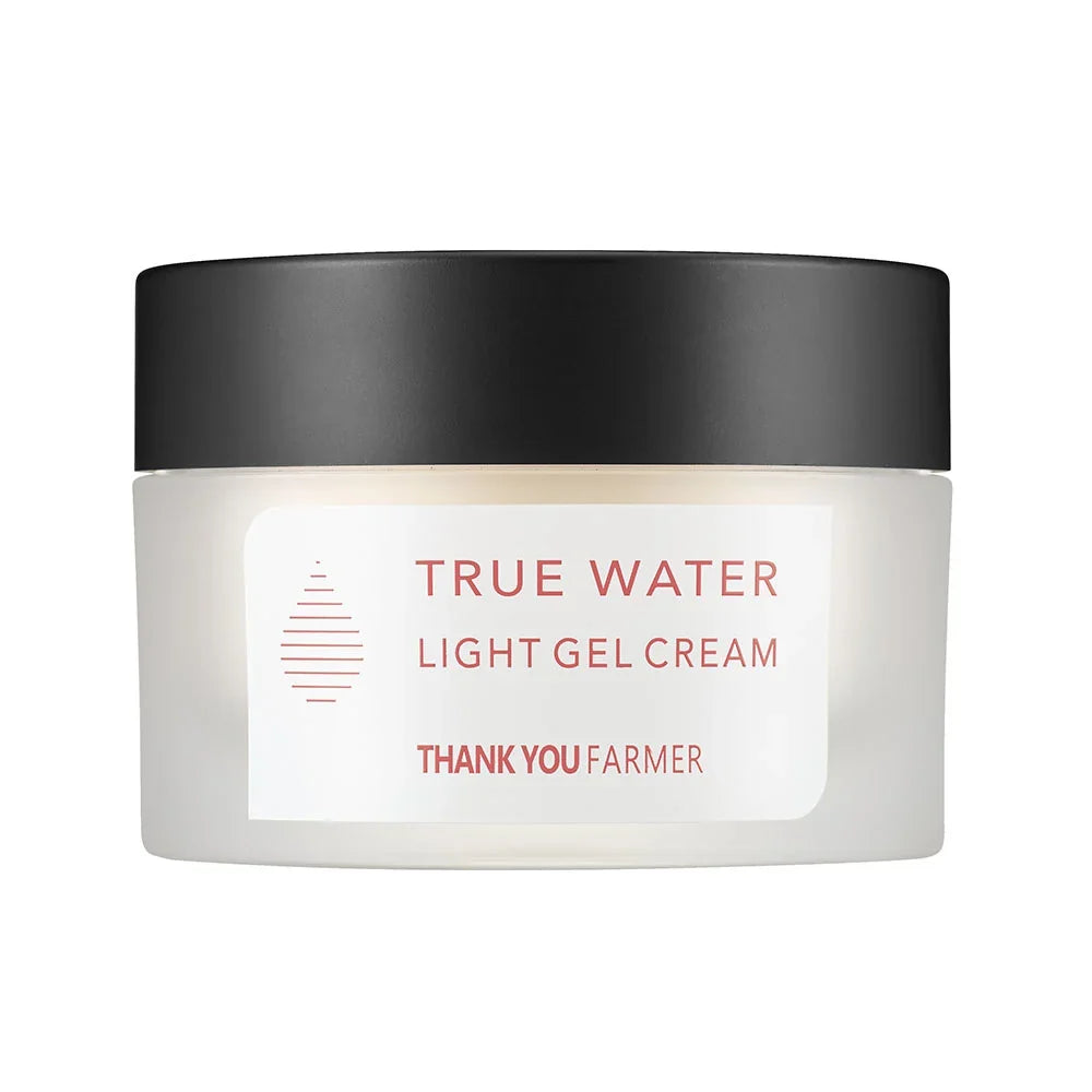 THANK YOU FARMER THANK YOU FARMER True Water Light Gel Cream 50ml - hydrating - front bottle shot