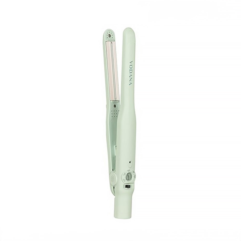 VODANA VODANA Soft Bar Flat Iron 0.5 inch Melange Green - daily care - front bottle shot