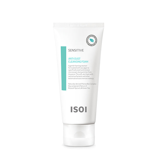 ISOI ISOI Sensitive Skin Anti-Dust Cleansing Foam 100ml - hydrating - front bottle shot