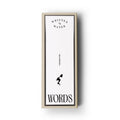 WRITTEN ON WATER WRITTEN ON WATER WORDS Incense Sticks - soothing - front bottle shot