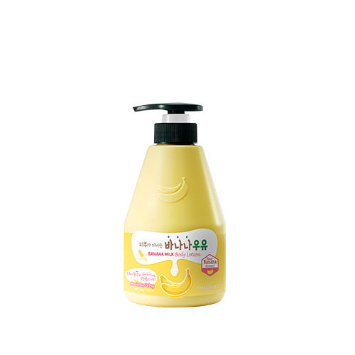 KWAILNARA KWAILNARA Banana Milk Body Lotion 560g - hydrating - front bottle shot