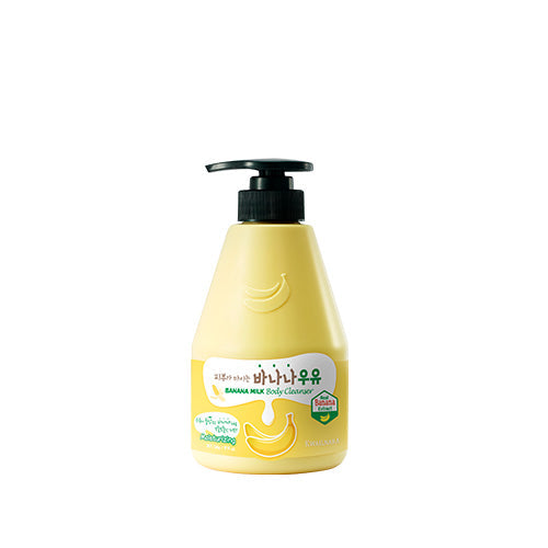 KWAILNARA KWAILNARA Banana Milk Body Cleanser 560g - hydrating - front bottle shot