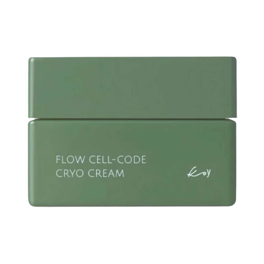 koy koy Flow Cell-Code Cryo Cream 50ml - hydrating - front bottle shot