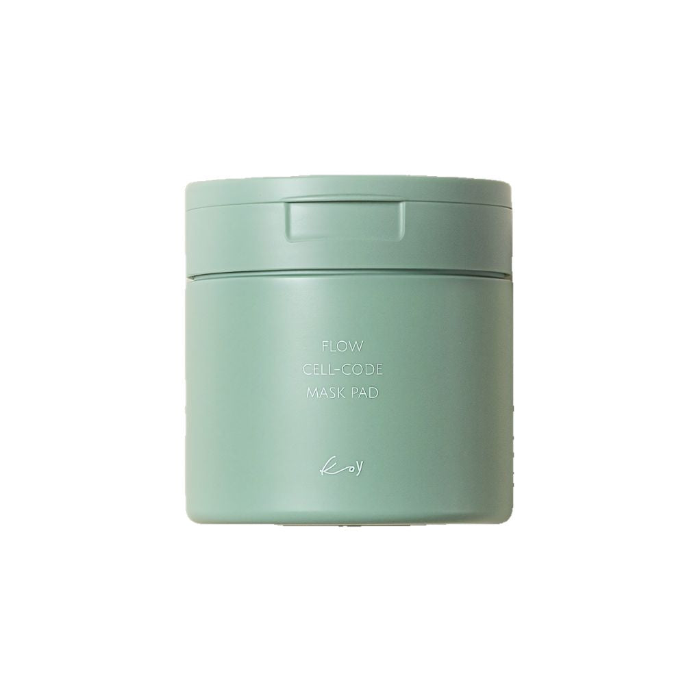 koy koy Flow Cell-Code Mask Pad 50ea - hydrating - front bottle shot