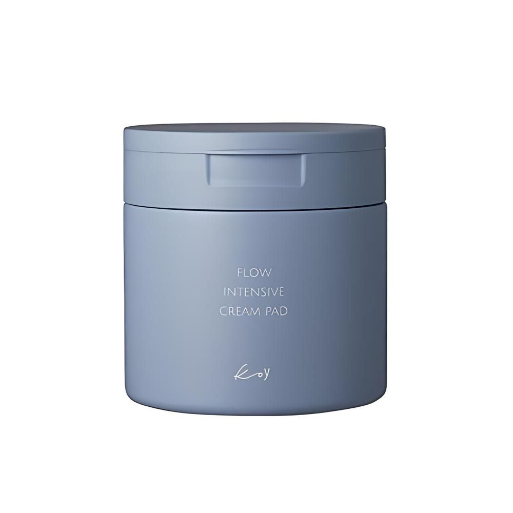 koy koy Flow Intensive Cream Pad 190ml/50ea - hydrating - front bottle shot