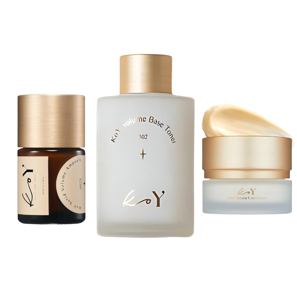 koy koy Protein Firming 3-Piece Set - hydrating - front bottle shot