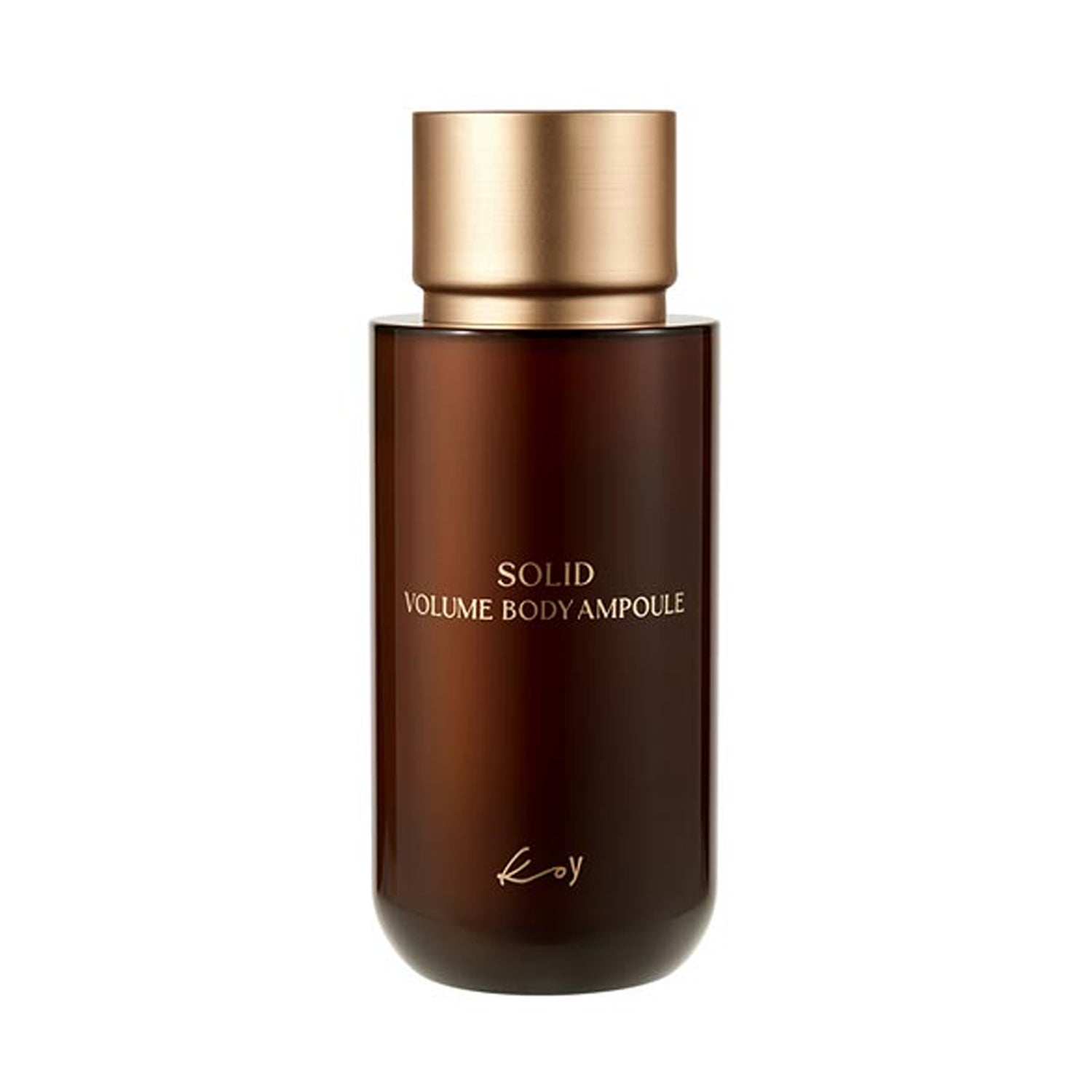 koy koy Solid Volume Body Ampoule 250ml - anti-aging - front bottle shot