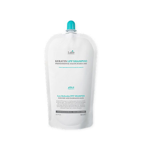 Lador Lador Keratin LPP Shampoo Refill 500ml - daily care - front bottle shot
