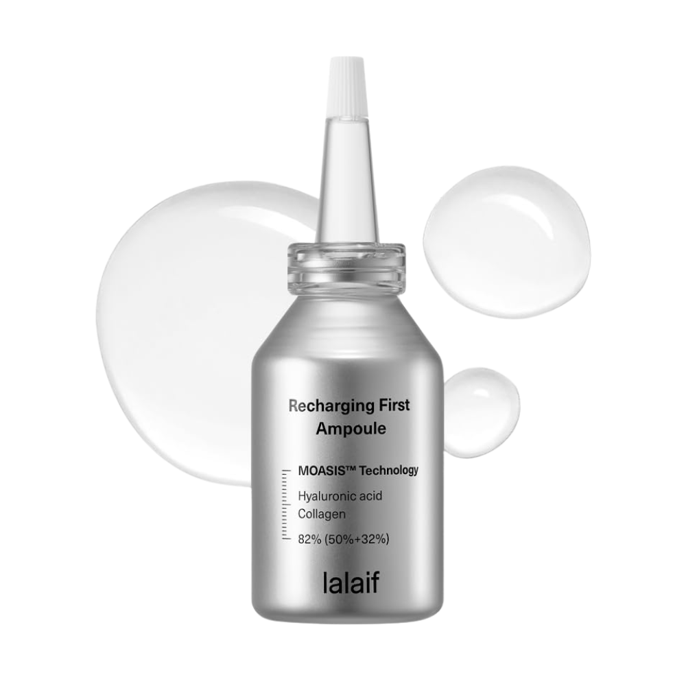 lalaif lalaif Recharging First Ampoule 30ml - hydrating - front bottle shot