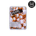 MAY ISLAND MAY ISLAND Pearl Real Essence Mask Pack 10ea - hydrating - front bottle shot
