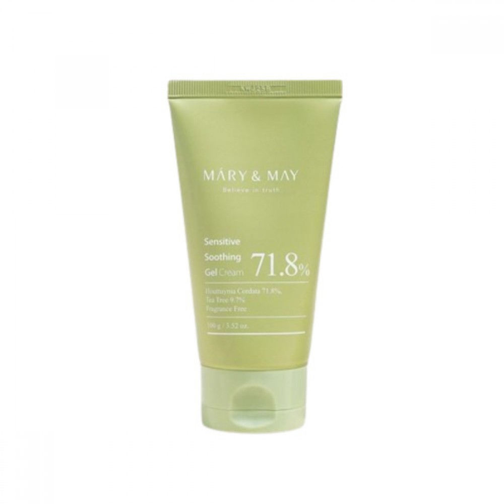Mary&May Mary&May Sensitive Soothing Gel Cream Tube 100g - hydrating - front bottle shot