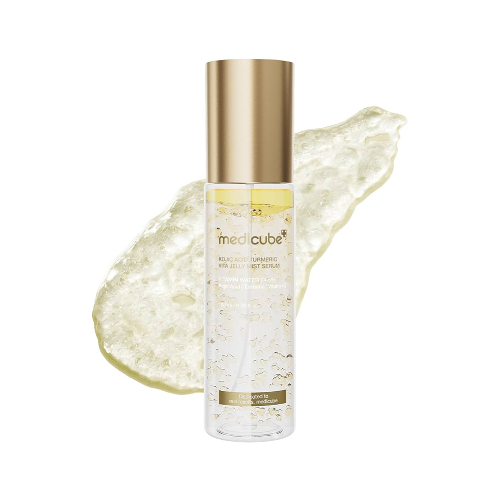 medicube medicube Kojic Acid Turmeric Vita Jelly Mist Serum 100ml - hydrating - front bottle shot