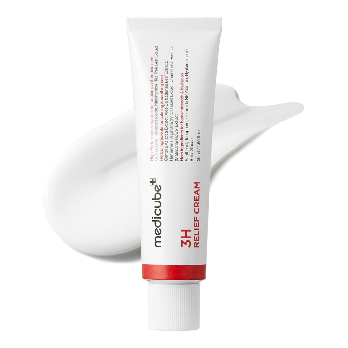 medicube medicube 3H Daily Relief Cream 50ml - hydrating - front bottle shot