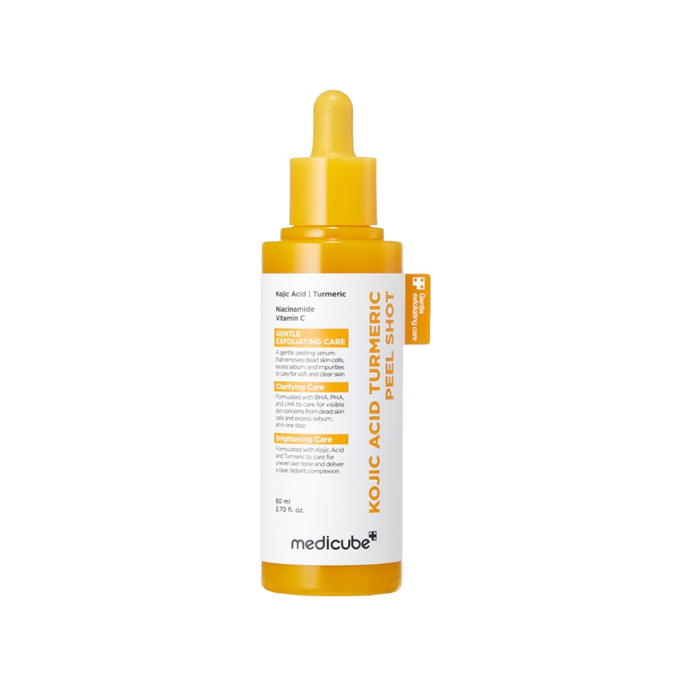 MEDICUBE medicube Kojic Acid Turmeric Peel Shot 80ml - hydrating - front bottle shot