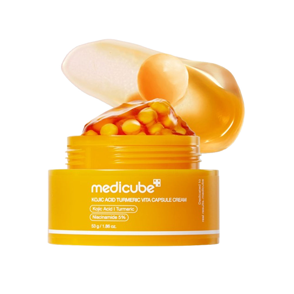 MEDICUBE medicube Kojic Acid Turmeric Vita Capsule Cream 53g - hydrating - front bottle shot