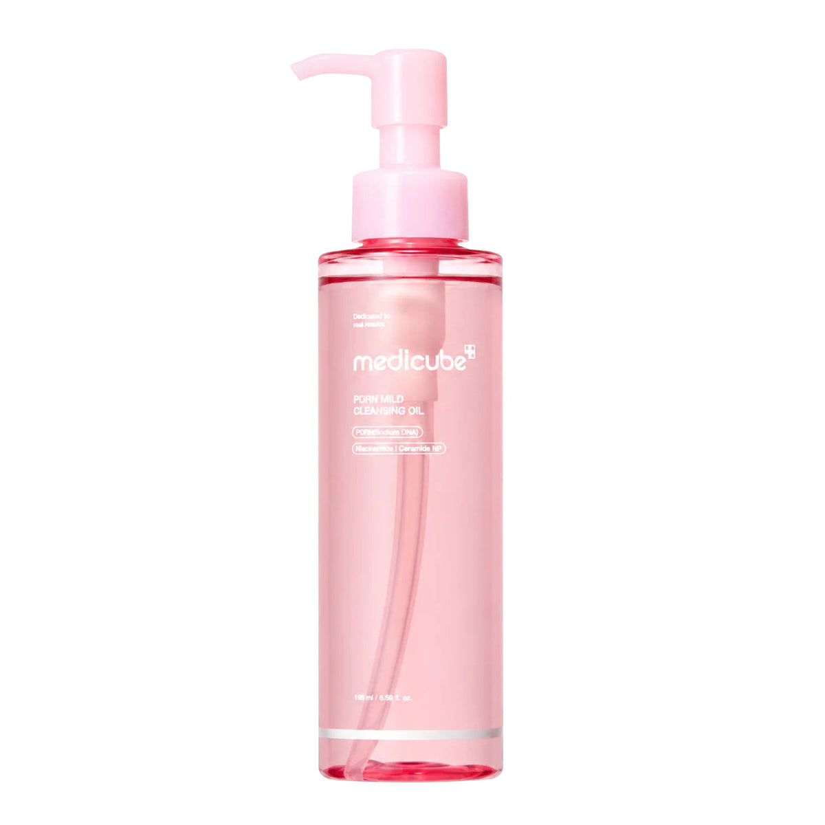medicube medicube PDRN Mild Cleansing Oil 195ml - hydrating - front bottle shot