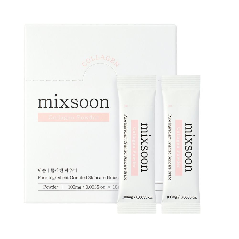 mixsoon mixsoon Collagen Powder 1g x 10ea - daily care - front bottle shot