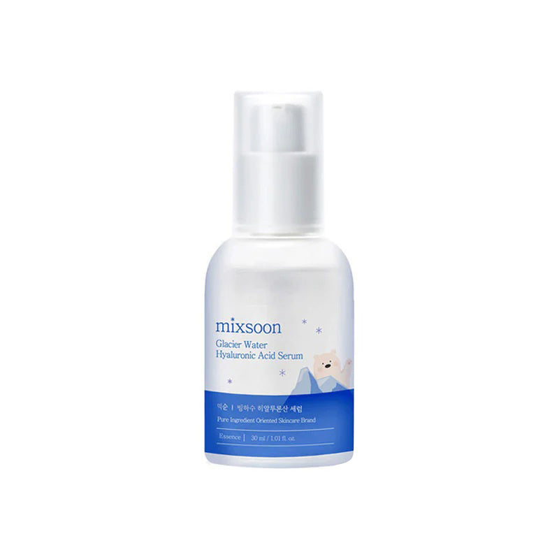 mixsoon mixsoon Glacier Water Hyaluronic Acid Serum 30ml - hydrating - front bottle shot